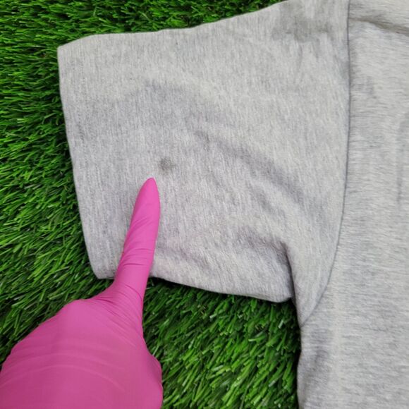 LA Dodgers Shirt Large 21x28 Gray Majestic - Picture 6 of 13